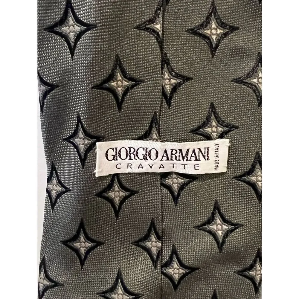 Giorgio Armani Silk Patterned Tie